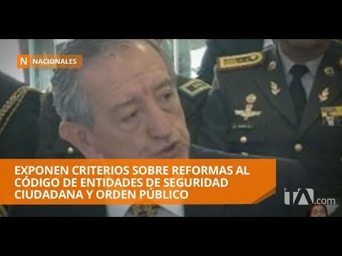 Ministro de Defensa expone criterio para eliminación del Libro III - Teleamazonas