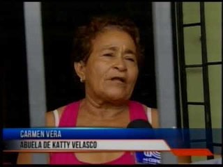 Los abuelos y el padre de Katty Velasco recibieron con mucho dolor la noticia