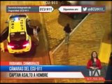 Cámaras del ECU-911 captan asalto a hombre en Riobamba