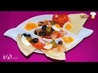 Saboreando el Mundial, prepare una fácil ensalada Mechouia - Teleamazonas