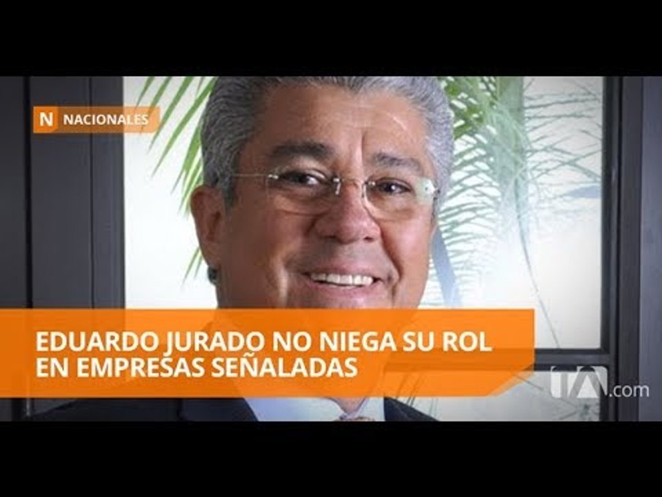Secretario de la Presidencia confirma vinculación de su empresa con Seguros Sucre - Teleamazonas