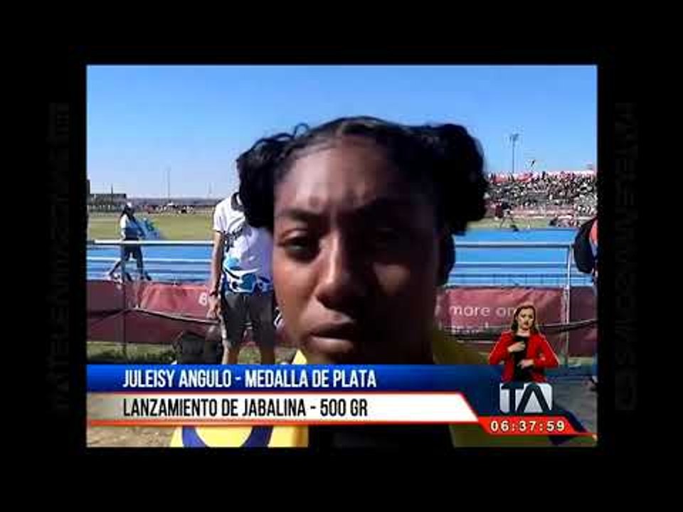 Juleisy Angulo logra medalla de plata en los Juegos Olímpicos en Buenos Aires