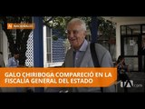 Galo Chiriboga compareció por el caso de delincuencia organizada  - Teleamazonas