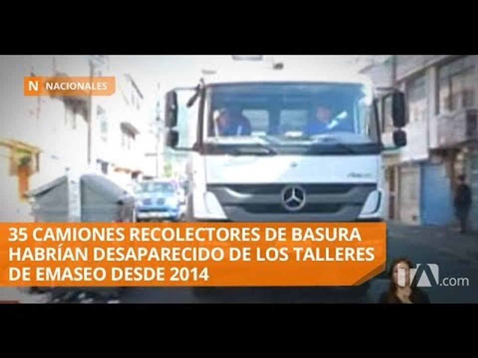 35 camiones recolectores de basura habrían desaparecido - Teleamazonas