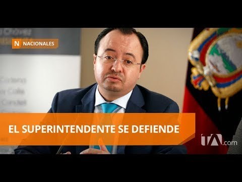 El Superintendente de Bancos presenta pruebas de descargo - Teleamazonas