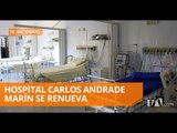Hospital Carlos Andrade Marín beneficiará a 500 personas por día - Teleamazonas