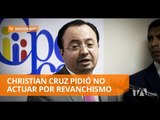 Cruz asegura que Contraloría es la que sanciona decisiones del IESS - Teleamazonas