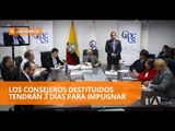 El Consejo Nacional Electoral fue cesado por el CPCCS-T - Teleamazonas