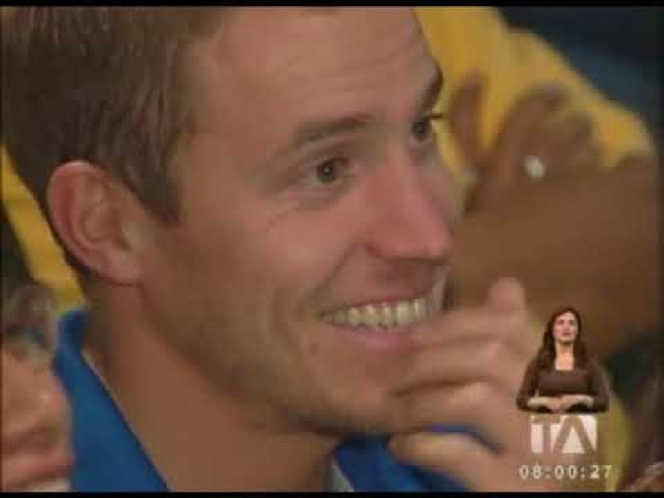 Franceses celebraron la victoria de su selección en Guayaquil