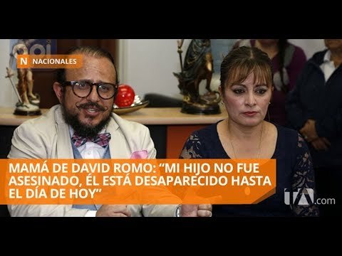 Se introduce a un supuesto involucrado en muerte de David Romo - Teleamazonas