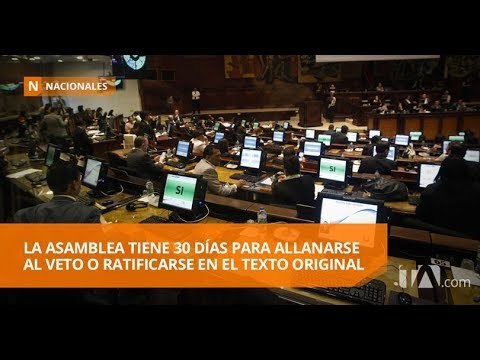 Ejecutivo envió veto parcial a la Ley de Fomento Productivo - Teleamazonas