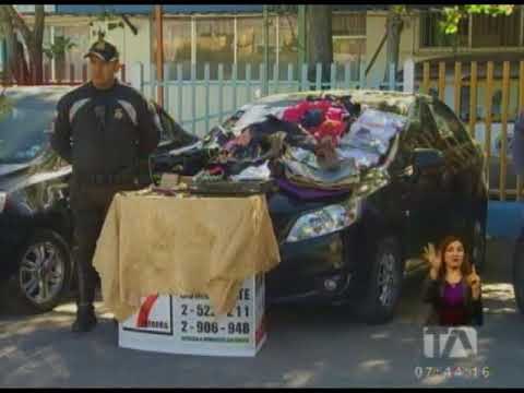 Dos mujeres fueron detenidas tras intentar robar locales comerciales