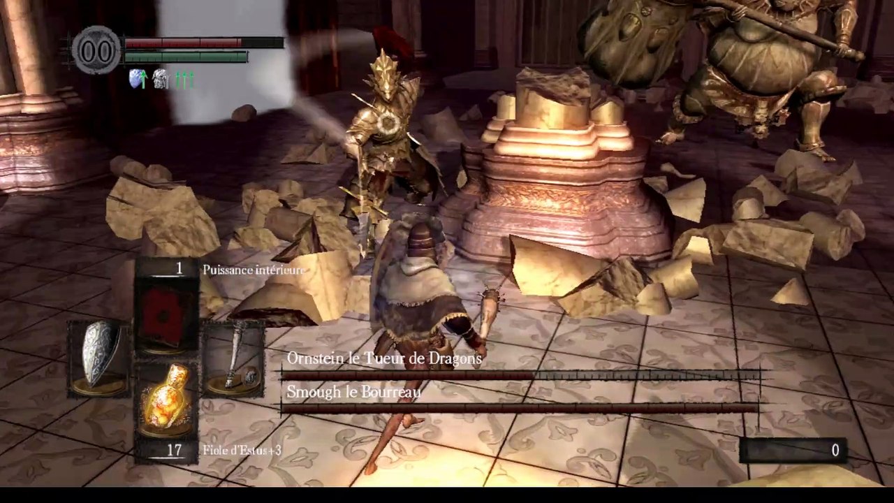 [Dark Souls] [Run lvl 1 + NG] Fail vs Smough et Ornstein 2