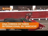 Corrida de toros en Tanicuchí por sus fiestas - Teleamazonas
