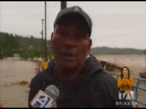 Intensas lluvias provocan desbordamiento de ríos en Napo