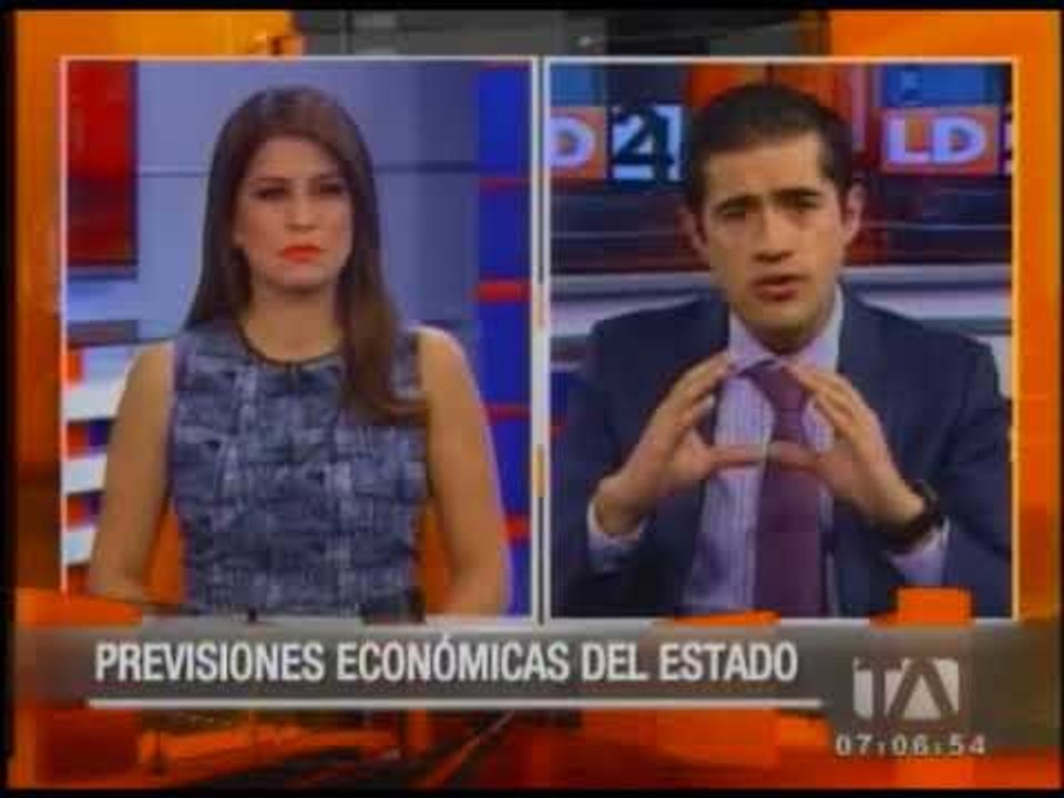 Entrevista a Richard Martínez, ministro de economía y finanzas