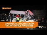 Evaluación de choferes de transporte público - Teleamazonas