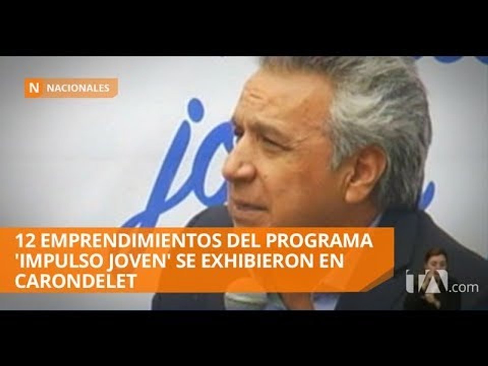 12 emprendimientos juveniles se exhibieron en Carondelet  - Teleamazonas