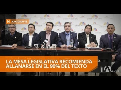 Comisión de la Asamblea aprobó el informe del veto a la Ley de Fomento Productivo - Teleamazonas