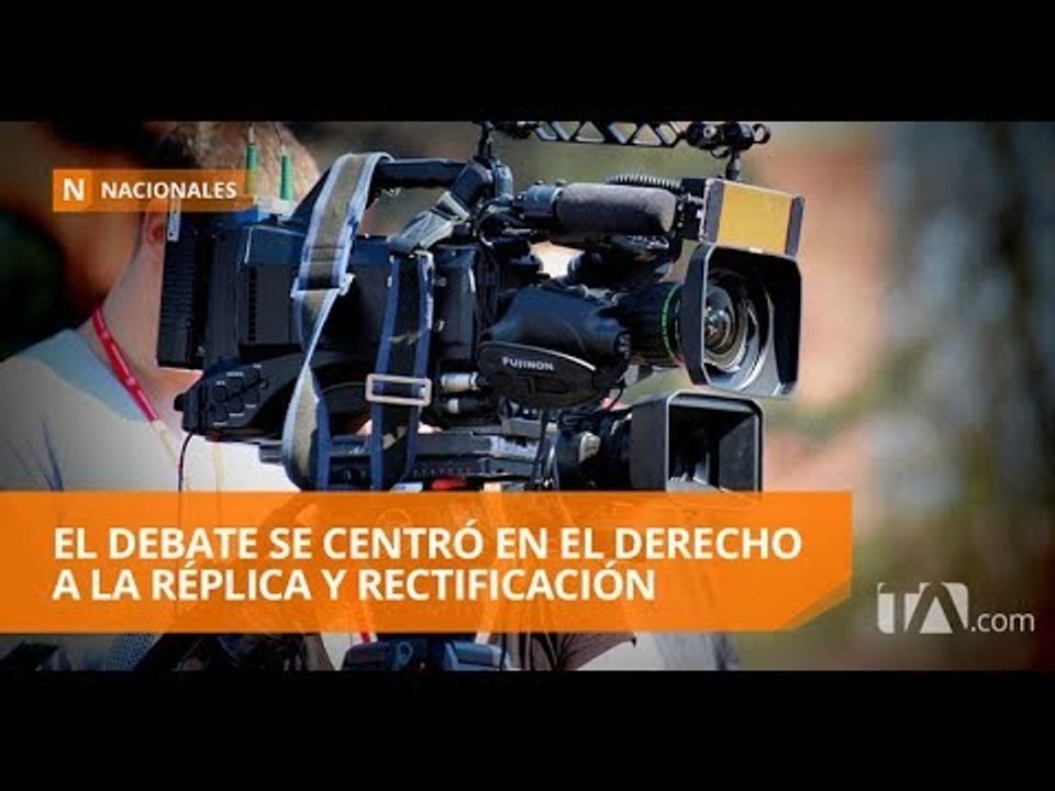 Comisión aceptó hasta hoy observaciones a reformas de la LOC - Teleamazonas