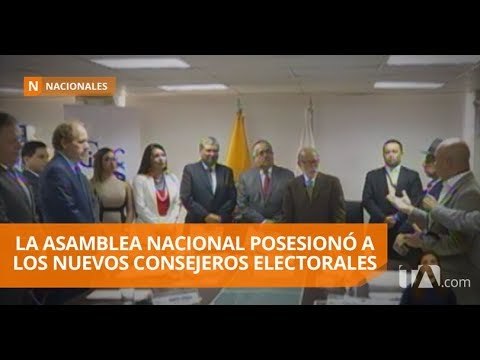 Se posesionaron los nuevos consejeros del CNE - Teleamazonas
