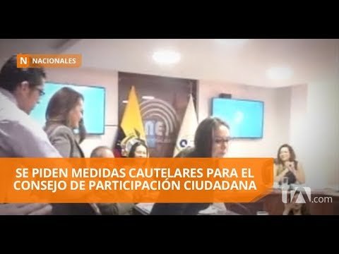Consejeros electorales transitorios pedirán a la CC medidas cautelares - Teleamazonas