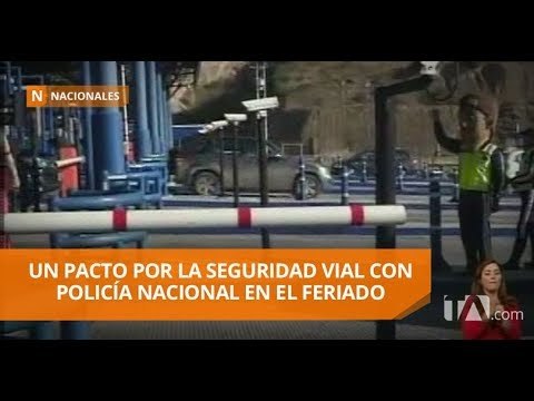 Pacto nacional por la seguridad vial busca disminuir accidentes en vías - Teleamazonas
