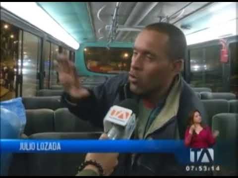 Agresiones durante reubicación de venezolanos en el intercambiador de Carcelén