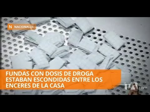 Más de 1 100 dosis de cocaína y heroína fueron decomisadas - Teleamazonas
