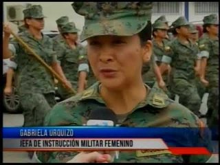 Download Video: 24 mujeres forman parte de la primera promoción de mujeres conscriptos