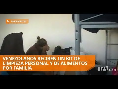 Migrantes venezolanos son reubicados en varios albergues - Teleamazonas