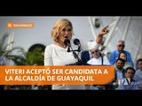 Cynthia Viteri se convirtió en candidata a la Alcaldía de Guayaquil - Teleamazonas