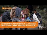 Venezolanos rechazan la nueva exigencia para ingresar a Ecuador - Teleamazonas