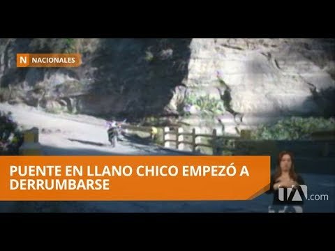 Un puente en llano chico está inhabilitado cerca de un año y medio - Teleamazonas