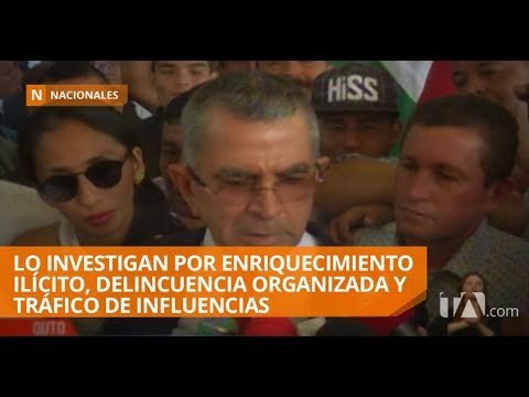 Mariano Zambrano y su hijo acudieron a comparecer a la Fiscalía General - Teleamazonas