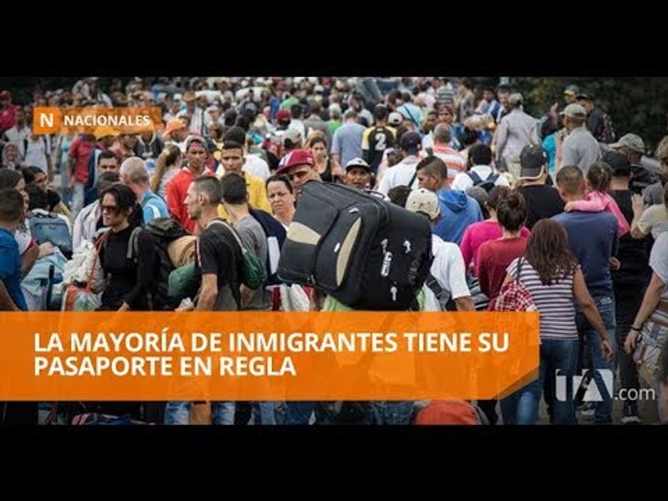 No se registran inconvenientes a pocas horas de iniciar medida migratoria - Teleamazonas