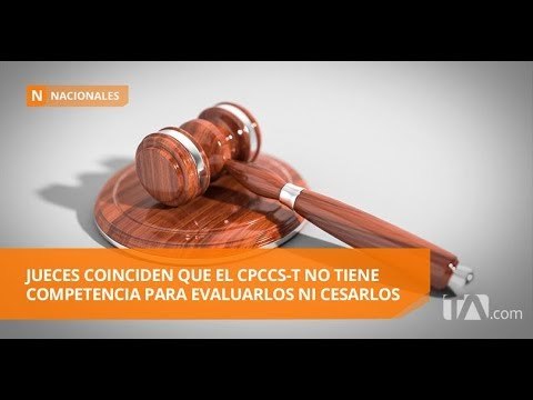 Siete de los nueve jueces constitucionales presentaron sus alegatos de defensa - Teleamazonas