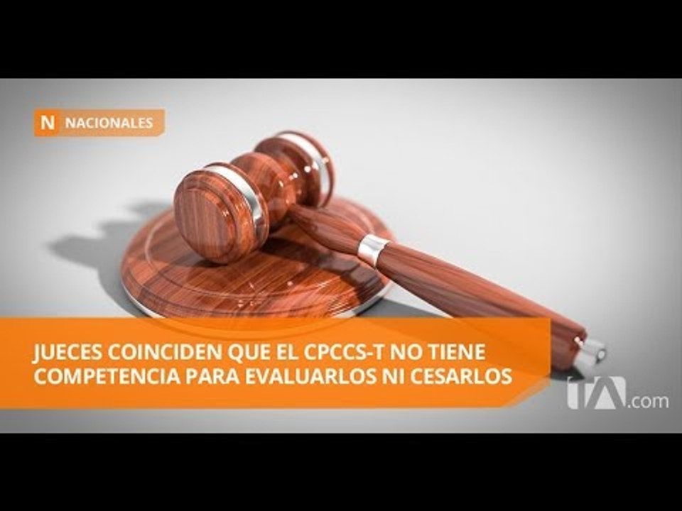 Siete de los nueve jueces constitucionales presentaron sus alegatos de defensa - Teleamazonas