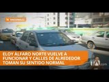 Hoy se habilita por completo el tránsito en la Av. Eloy Alfaro - Teleamazonas