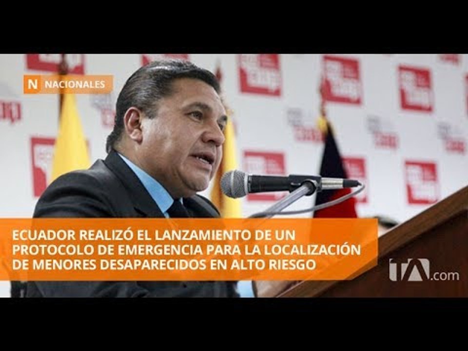 'Alerta Emilia' lanza protocolo de emergencia para búsqueda de menores - Teleamazonas