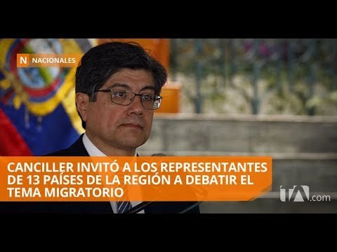 Canciller ratificó el derecho de Ecuador a exigir pasaporte - Teleamazonas