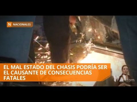 Según especialista, la falla humana no sería la principal causa de accidentes - Teleamazonas