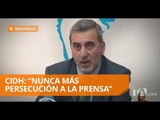 Relator de la CIDH leyó el informe respecto a la situación en Ecuador  - Teleamazonas