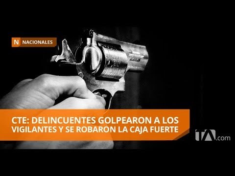 Seis delincuentes asaltan cuartel de la CTE - Teleamazonas