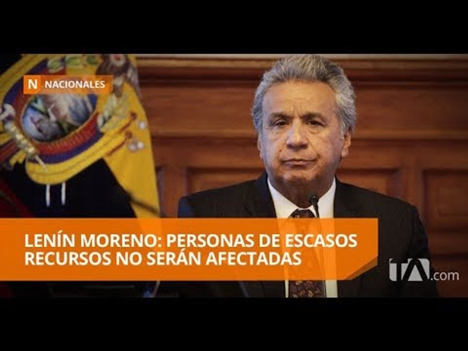 Moreno se refirió a la revisión del subsidio a los combustibles - Teleamazonas