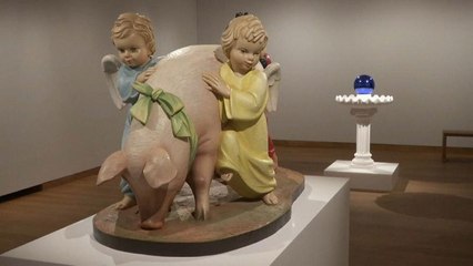 Jeff Koons-kiállítás Oxfordban