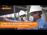 Recorrido en la Refinería Estatal muestra área de desechos peligroso - Teleamazonas