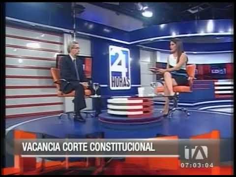 Entrevista al constitucionalista Enrique Herrería, sobre vacancia de la Corte Constitucional