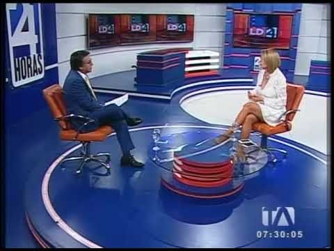 Entrevista a Ernesto Pazmiño, defensor del Pueblo, sobre migrantes venezolanos