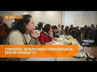 Comisión del caso Gabela indica que 18 personas conocieron informe - Teleamazonas
